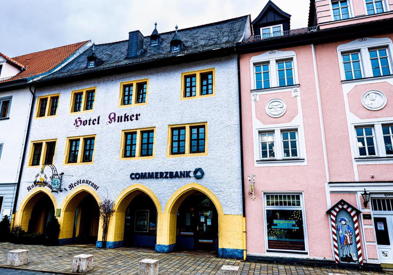 Hotel Anker Saalfeld Saale Dış mekan fotoğraf