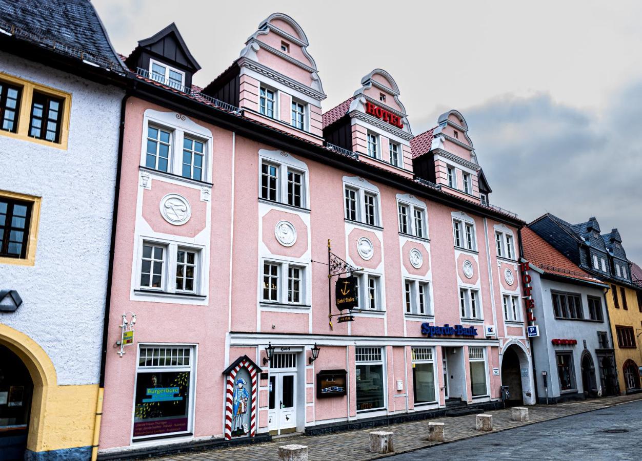 Hotel Anker Saalfeld Saale Dış mekan fotoğraf